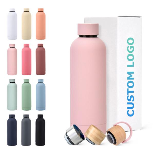 High Quality 750ml Custom Logo Sport Drink Bottle Stainless Steel Double Wall Outdoor Sports Vacuum Flasks