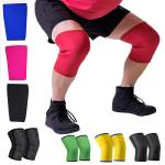 Custom Logo Weight Lifting Gym Squat Neoprene 7mm Powerlifting Knee Sleeves