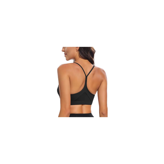 Longline Quick Dry Breathable Cotton Gym Yoga Bra Top for Adults Plus Size Seamless Padded Sexy Style Sexy Running Bra Top Girls