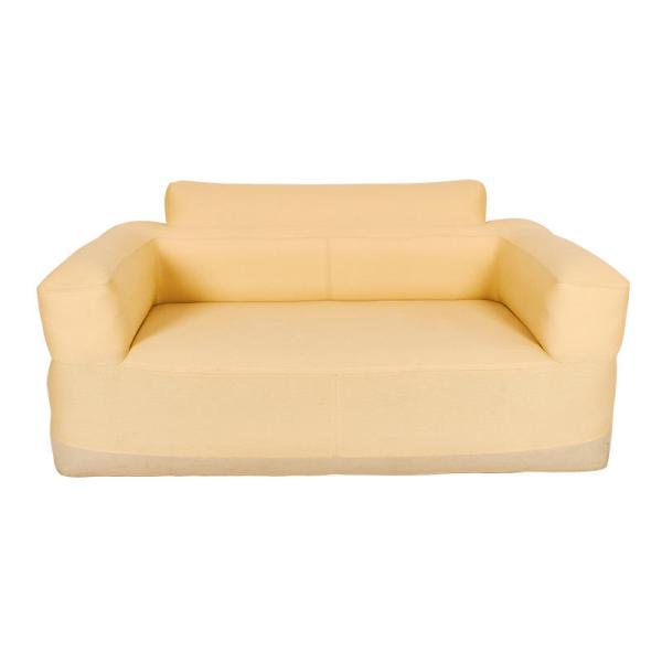 Leisure Outdoor PVC Inflatable Sofa Single Air Seat Filling Living Room Lounge Sofa bed