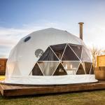Forerunner Geodesic Safari Dome Outdoor House PVC waterproof Transparent Winter Dome House