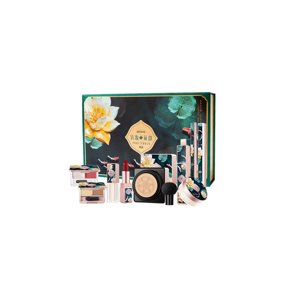 All in one Lip Gloss Eyeshadow Makeup Gift Sets Customized Professional Box Cosmetic Cheap Gift Nude Makeup Set